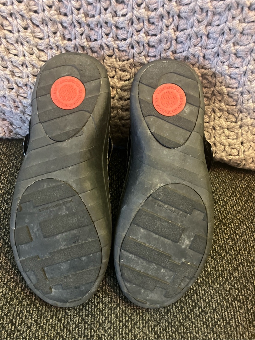 FitFlop Gogh Pro Superlight Leather Clogs in black 8.5 - Picture 5 of 12
